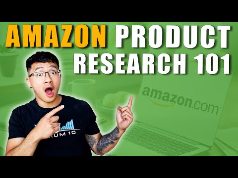 AMAZON FBA PRODUCT RESEARCH 2021 - HELIUM 10 TUTORIAL FOR BEGINNERS