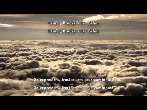 An Die Freude Legendado Deutsch\PT Ode à Alegria - Beethoven 9ª Sinfonia