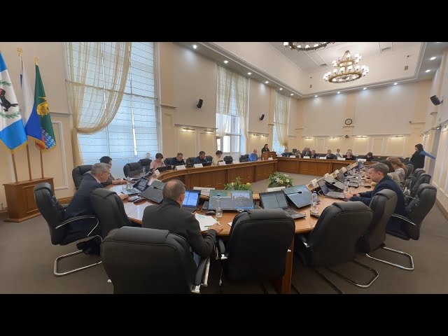 В Ангарском округе прошло рабочее заседание Думы