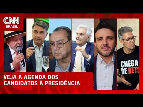 Eleições 2026: veja a agenda dos candidatos à presidência | CNN AGORA