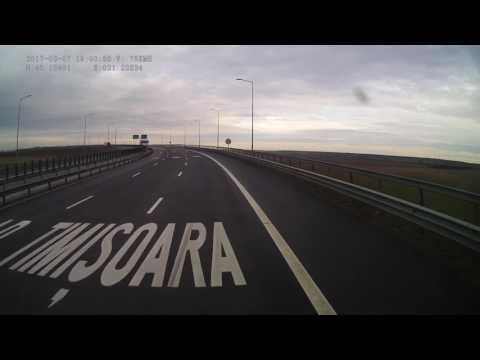 Romania. Motorway A1, Nădlac — Timișoara-east, 2017, 4x