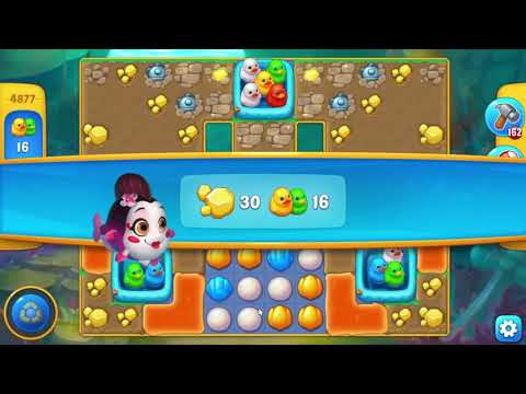 Fishdom 4877 Level - NO BooSTERS