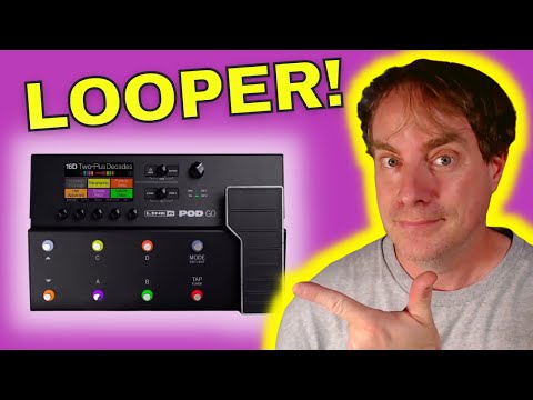 How to Use The Line 6 Pod Go Looper Demo | The Line 6 Looper