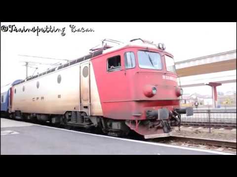 R 5443 pleaca din Gara Bacau + LDH 541 aduce vagoanele lui IR 1656