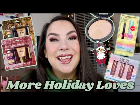 , title : 'DAZZLING Holiday Makeup Finds! Try-On & Reviews'