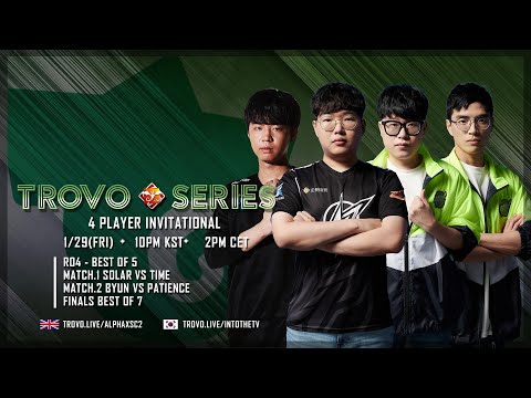 StarCraft 2 - SOLAR vs BYUN - ITaX Trovo Series #13 | Finals