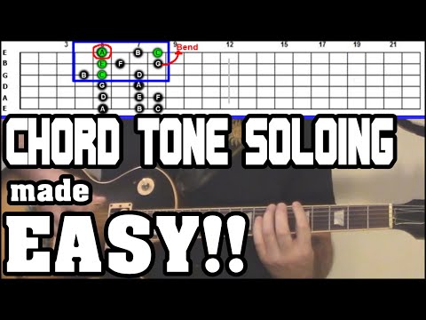 Chord Tone Soloing is EASY - 3 Reasons Why!
