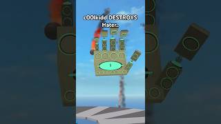 c00lkidd VS hater.. #roblox #hacker #funny #haters #c00lkidd #trolling #shorts