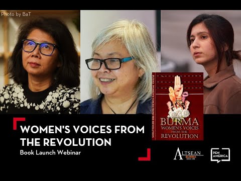 Women’s Voices from the Revolution  Book Launch and Conversation with Writers from Myanmar