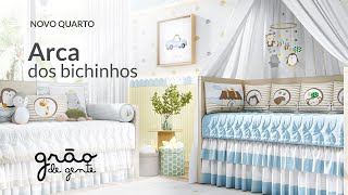 QUARTO DE BEBÊ ARCA DOS BICHINHOS INSPIRADO NA ARCA DE NOÉ | GRÃO DE GENTE
