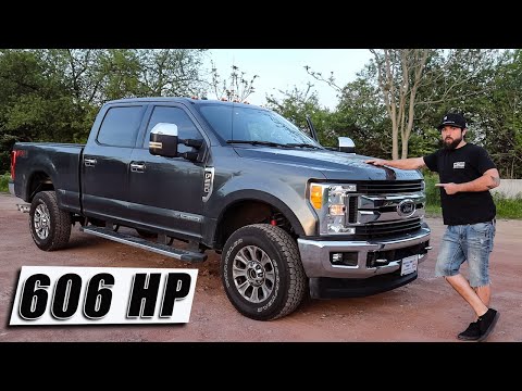 Adding 200HP to my STOCK EMISSION ON 6.7 Powerstroke - FULL INSTALL - FIRST IMPRESSIONS - FAST!