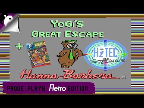 Padge Plays! Retro Edition: Yogi Bear/Yogi's Great Escape - C64 Gameplay (1987/1990)