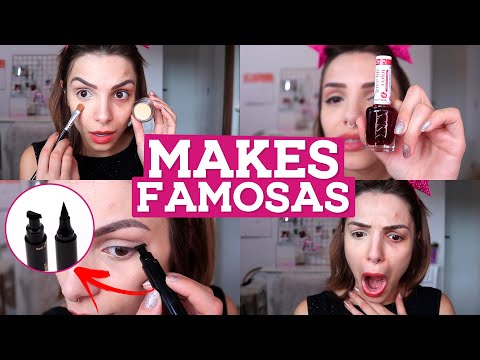 TESTEI as MAKES MAIS FAMOSAS que AS BLOGUEIRAS USAM - Gabe Zanqui