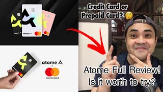 ATOME CREDIT/PREPAID CARD? BAKIT MABABA CREDIT LIMIT? ALL YOU NEED TO KNOW ABOUT ATOME | Jaden Yael