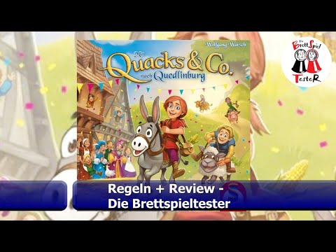 Mit Quacks & Co. nach Quedlinburg von Schmidt Spiele-Regeln+Review-Brettspiel - Die Brettspieltester