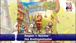 Mit Quacks & Co. nach Quedlinburg von Schmidt Spiele-Regeln+Review-Brettspiel - Die Brettspieltester