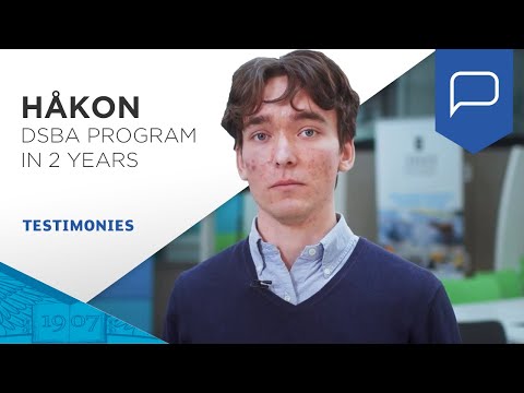 Håkon Sandaker - DSBA Program in 2 Years (M1+M2) | ESSEC Testimonies