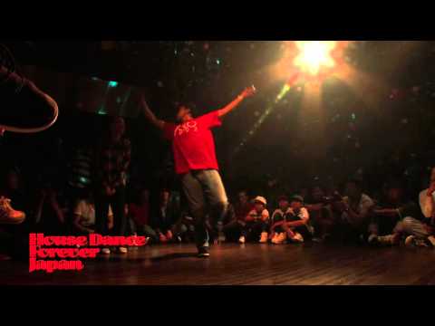 Alesya vs KATSUMI BEST12【House Dance Forever Japan 2015】