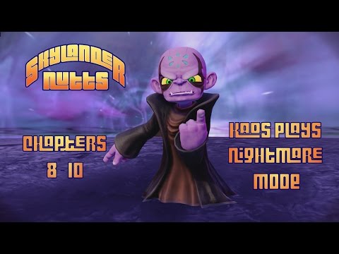 Skylanders Trap Team - Kaos Plays Nightmare Mode (Ch 8 - 10)