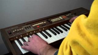 Video thumbnail for Casio Synthesizer - Casiotone 405 - Presets and Modulation Effects by solidstatecollective