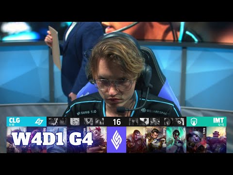 CLG vs Immortals | Week 4 Day 1 S11 LCS Summer 2021 | CLG vs IMT W4D1 Full Game