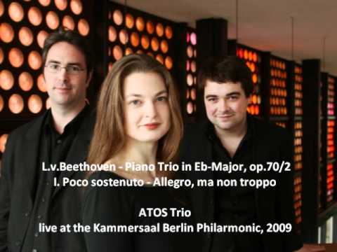 ATOS Trio: Beethoven - Piano Trio in Eb-Major, op.70/2 - III Allegretto ma non troppo