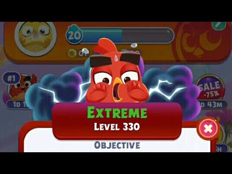330 (Extreme Level) Angry Birds Dream Blast