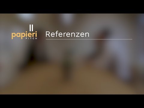 Papieri Pitch - Referenzen