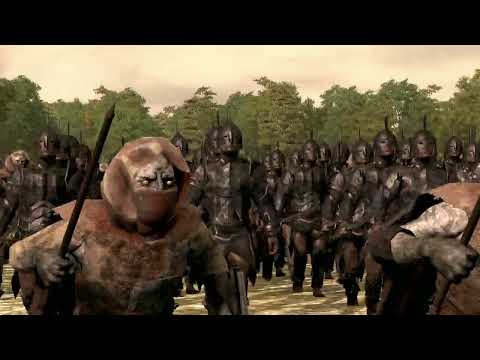 Dol Guldur vs Dain iron foot, The Hobbit, cinematic battle