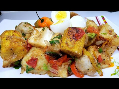 GUYANESE BOILED & FRIED GROUND PROVISIONS recipe