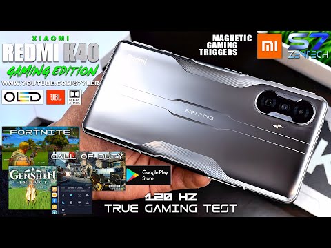 Xiaomi Redmi K40 Gaming | AnTuTu, CoD Mobile, Genshin Impact, Fortnite | Game Turbo 4, Trigger Setup