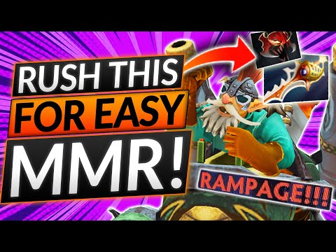 RAPIER RUSH Gyrocopter 100% BROKEN! - BEST CARRY BUILD? - Dota 2 Guide (7.34b)