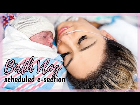C-SECTION BIRTH VLOG - MY SECOND C-SECTION - BABY #2 BIRTH VLOG