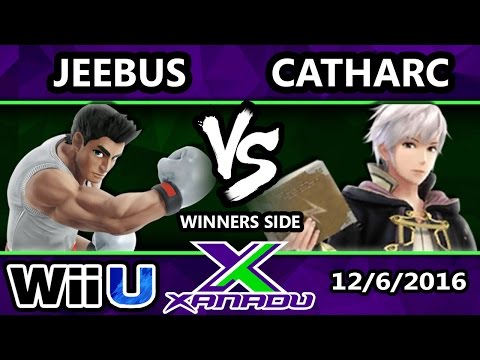 S@X 179 - Jeebus (Little Mac, Fox) Vs. cathArc (Robin) - SSB4 Tournament - Smash for Wii U - Smash 4