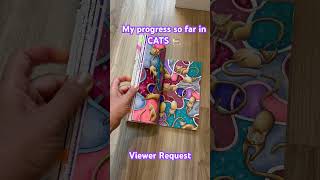 CATS 🐈 Coloring for Mindfulness #adultcoloring #coloringbook