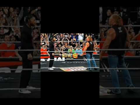 Roman & Brock Then VS Now 🥰Edit. #romanreings #brocklesnar #wwe #shorts