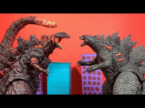 LEGENDARY GODZILLA vs SHIN GODZILLA  an epic battle movie