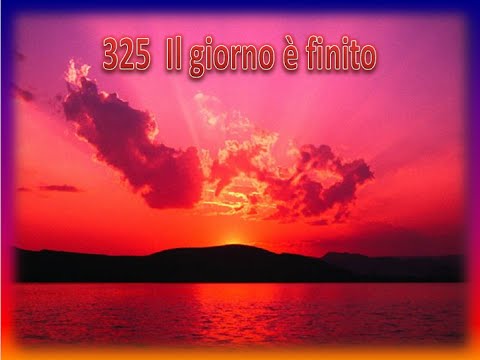 325  IL GIORNO E' FINITO - KARAOKE