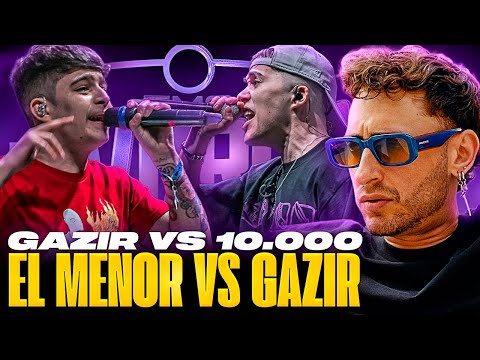 LA CABRITA LIDERA 🐐 BLON REACCIONA A GAZIR VS EL MENOR FMS WORLD SERIES