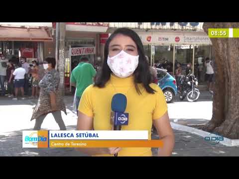 Aumenta o nuÌmero de comerciantes informais nas ruas de Teresina 22 09 2020