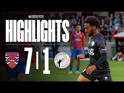 Heed's unbeaten start comes to an end | Dagenham & Redbridge 7-1 Gateshead | HIGHLIGHTS