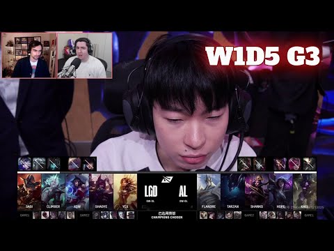 LGD vs AL - Game 3 | Week 1 Day 5 LPL Winter 2025 | LGD Gaming vs Anyone's Legend G3 full