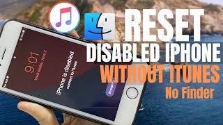 How to Reset Disabled iPhone without iTunes | Unlock Reset iPhone| Fix iPhone Is Disabled - EASY