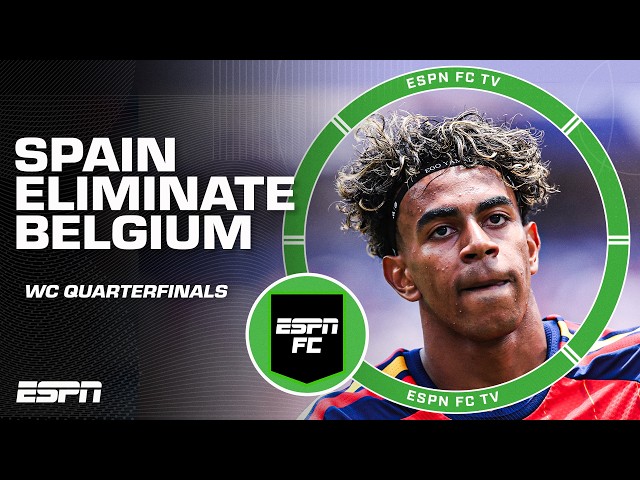 Spain vs. Belgium FULL REACTION 🍿 Can they beat France in the Semifinals? | ESPN FC