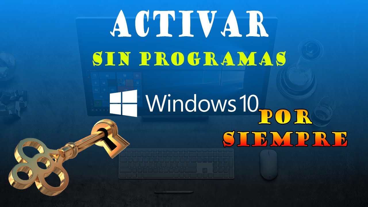 💯 Activar Windows 10 con CMD | Español ✔️