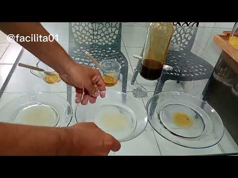 Como saber se o MEL é PURO?  Teste do prato com água funciona?