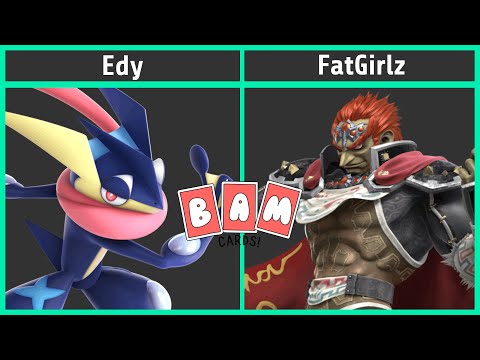 Smash @ BAM Cards 12 - Edy (Greninja) vs. FatGIrlz (Ganondorf) - SSBU Tournament