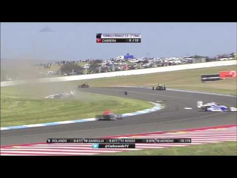 Fórmula Renault 2.0 Argentina 2016. Race 1 Autódromo Provincia de La Pampa. Hard Crash