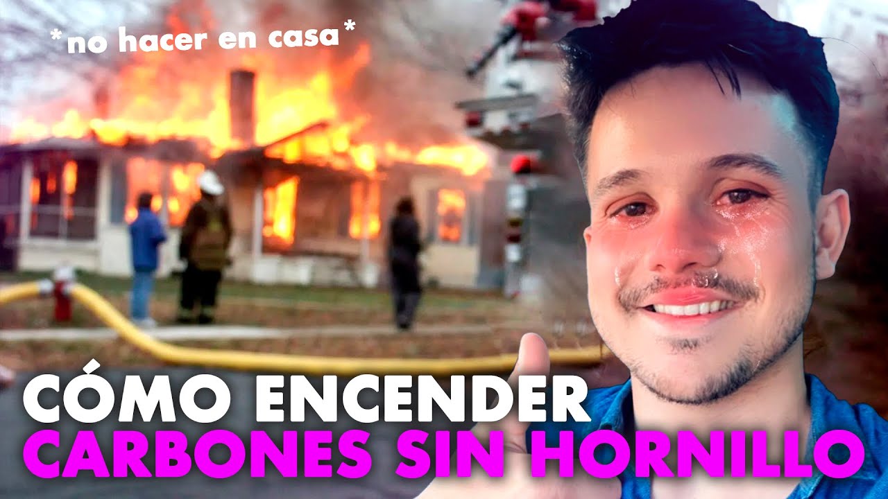 Como NO encender CARBONES *casi quemo mi casa* | @ANDALUSHISHA