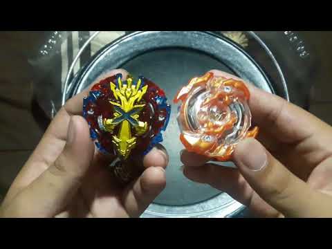 Beyblade Burst Battle: Xeno Xcalibur Vs. Rising Ragnaruk